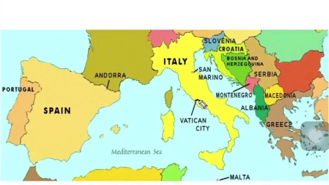 Самая южная европейская страна. Южная Европа на карте. Страны Южной Европы. Страны Юга Европы. Государства Южной Европы.