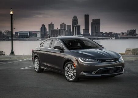 Скачать обои фото, Chrysler, Серый, Автомобиль, 2015, 200 C, раздел машины в раз