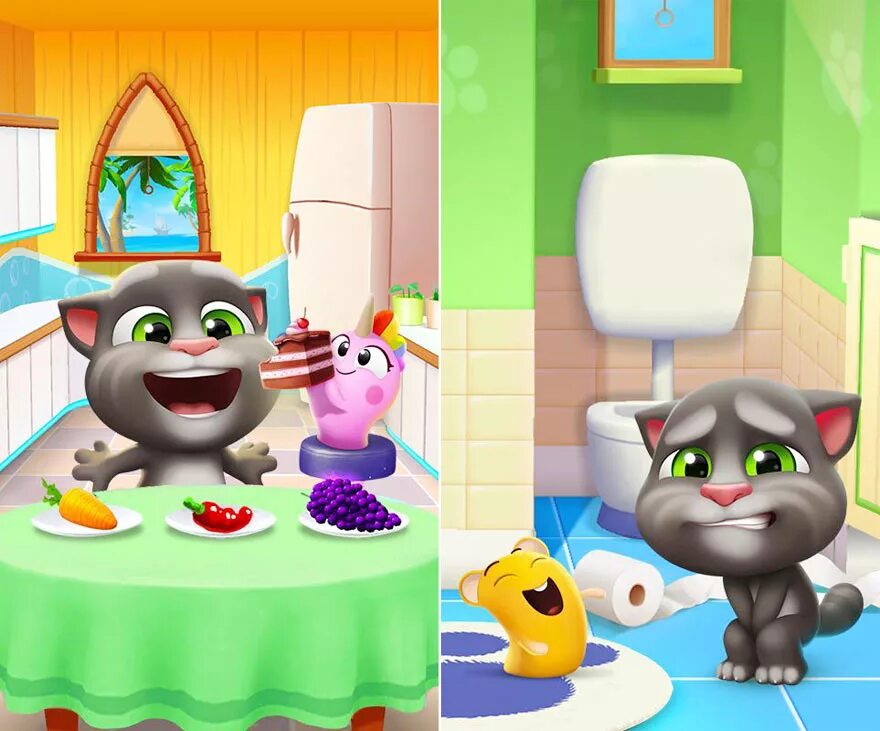 Маленький котик том. Talking Tom 2. Talking Tom игры. Му Талкинг том 2. My talking Tom 2013.