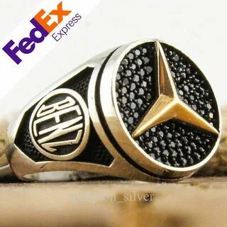 Кольцо mercedes
