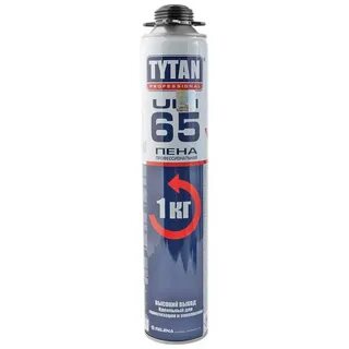 Пена монтажная tytan 65 750 мл