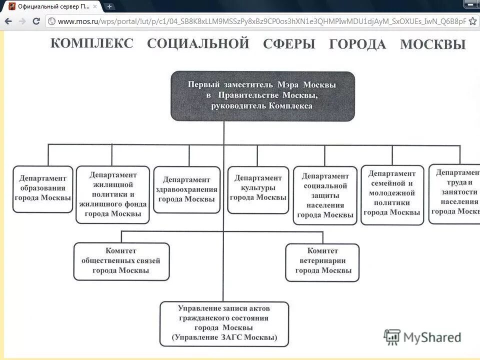 социальная сфера города москвы