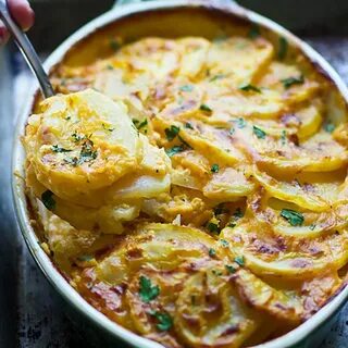 Картофель с тыквой