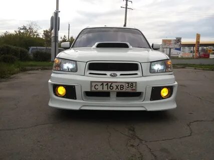 Туманки на субару форестер