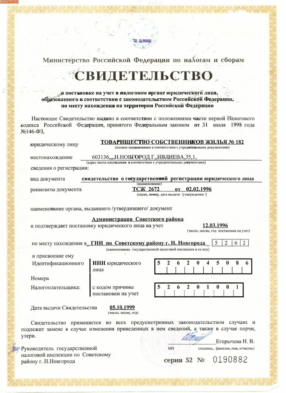 Физ номер что это. Физ номер что это