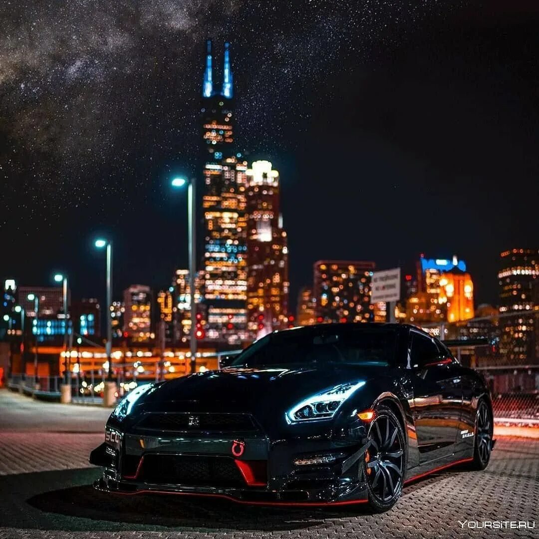 Ниссан ГТР 35 ночью. Nissan GTR r35 ночью. Nissan GTR r35 Black. Черный ГТР 35 ночью. Красивая машина ночью