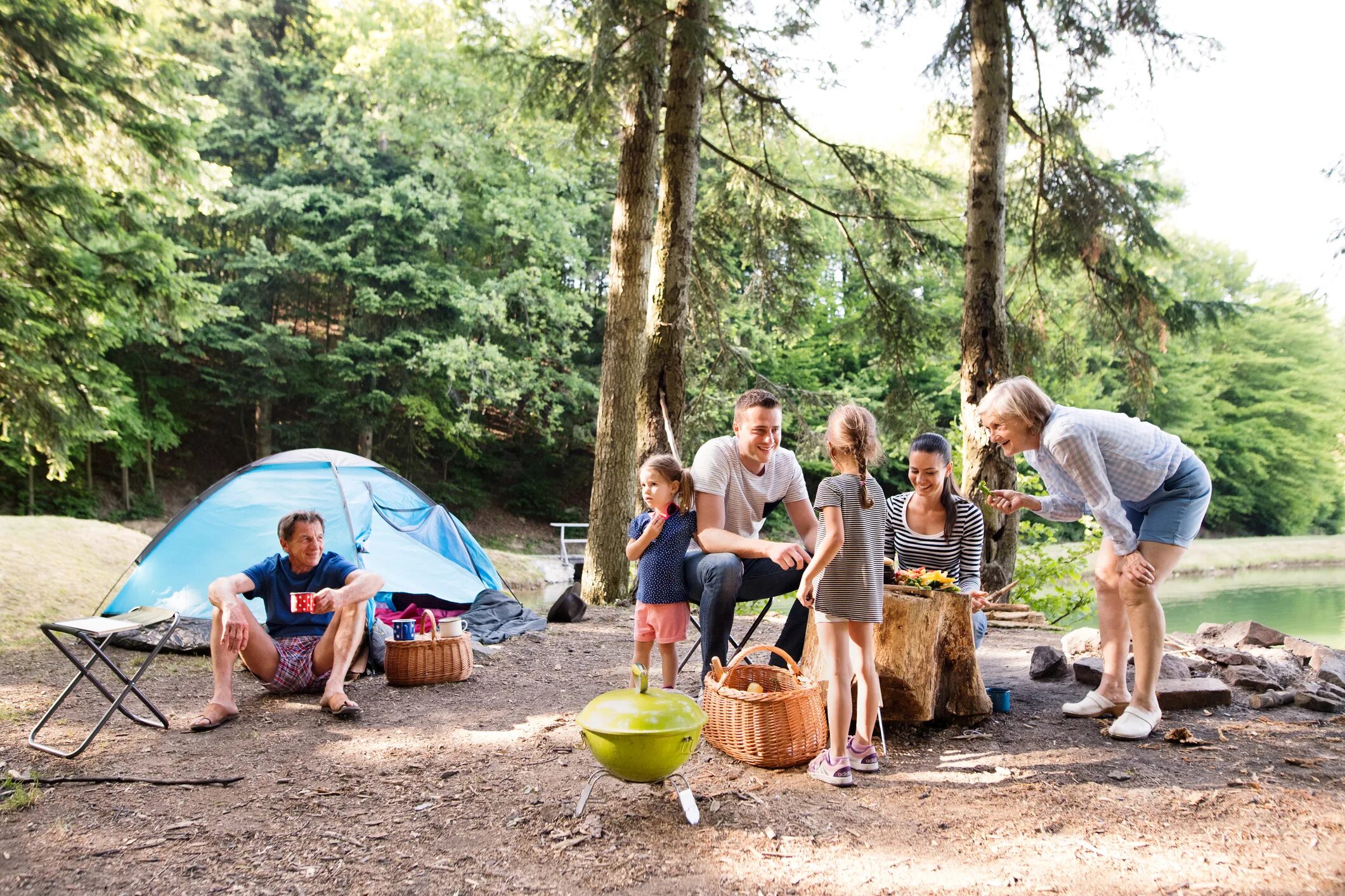 Camping activity