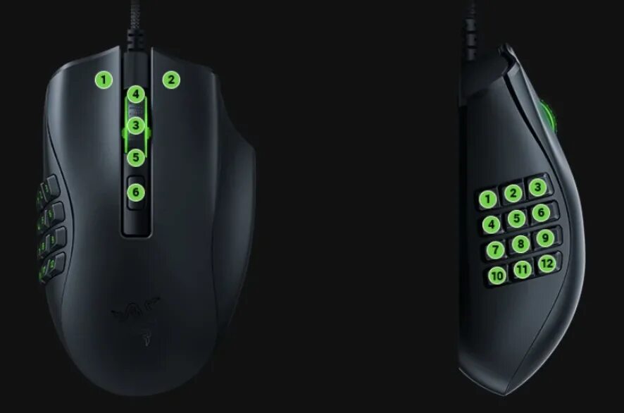 Игровая мышь razer x. Мышь Razer Naga x. Razer Naga x Mouse. Razer Naga 12. Мышь USB Razer Naga x.