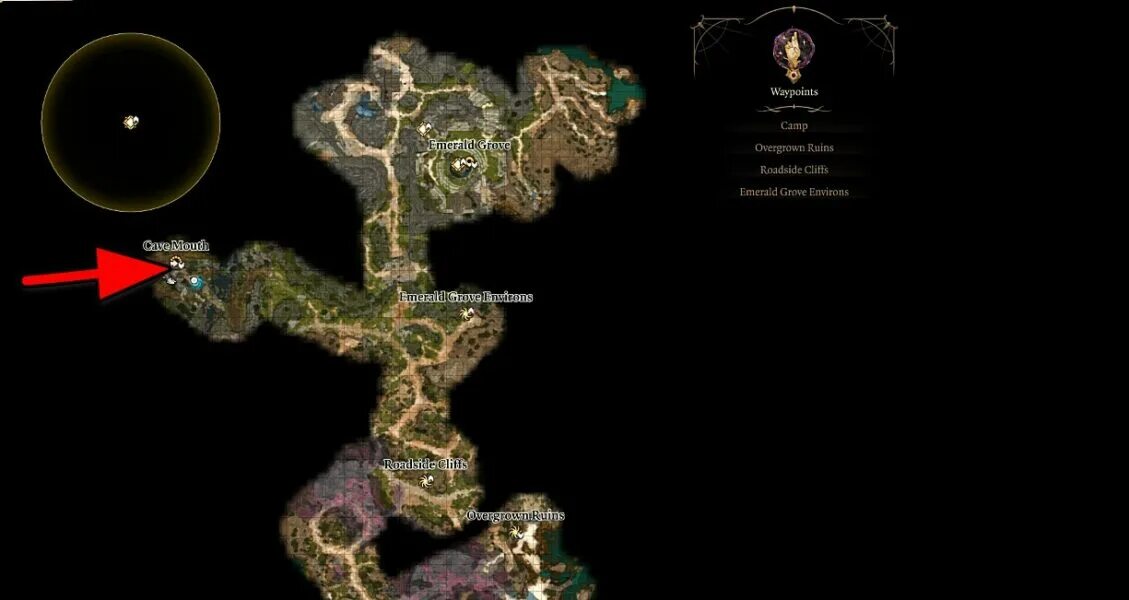 Baldur s gate 3 карта. Baldur s gate 3 карта