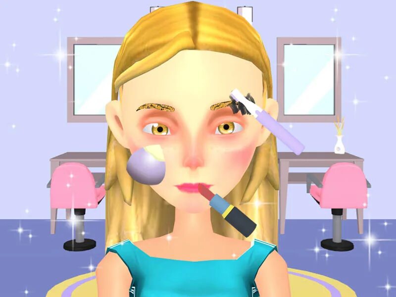 Играть в игру макияж