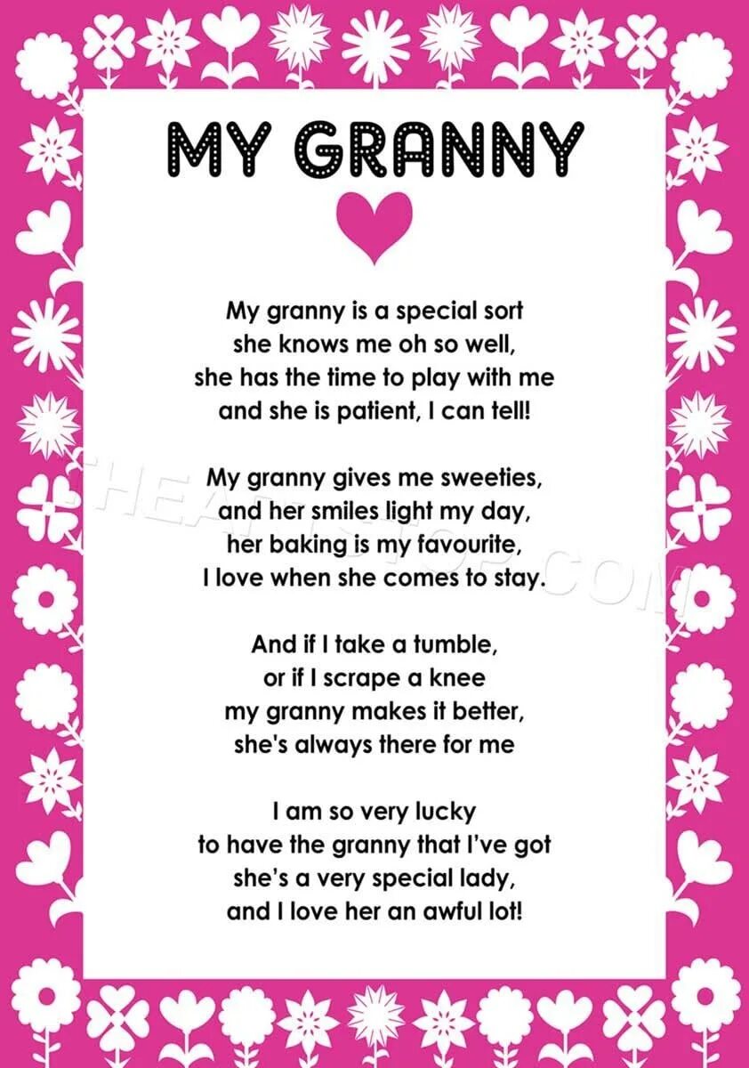 Poem for grandma. Poem for grandmother. Poems about granny for Kids. Grandma poem granny. My granny can