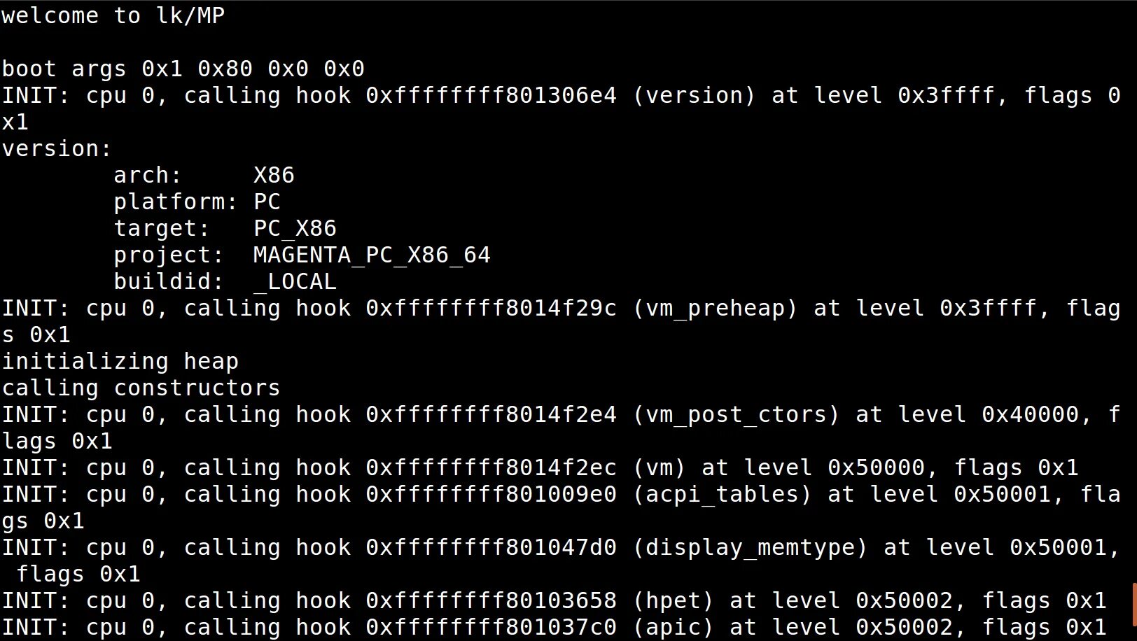 Post init. Ошибка 0xffffffff. init. 0xffffffff цвет. init 0.