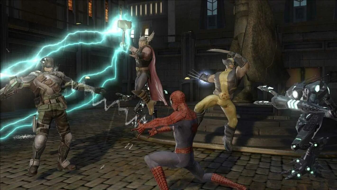 Игра где 2 парня. Игра Marvel Ultimate Alliance 2. Игра Марвел Ultimate Alliance. Игра Марвел Алтимейт Альянс. Ultimate Alliance 2 ps2.