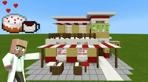 Minecraft cafe