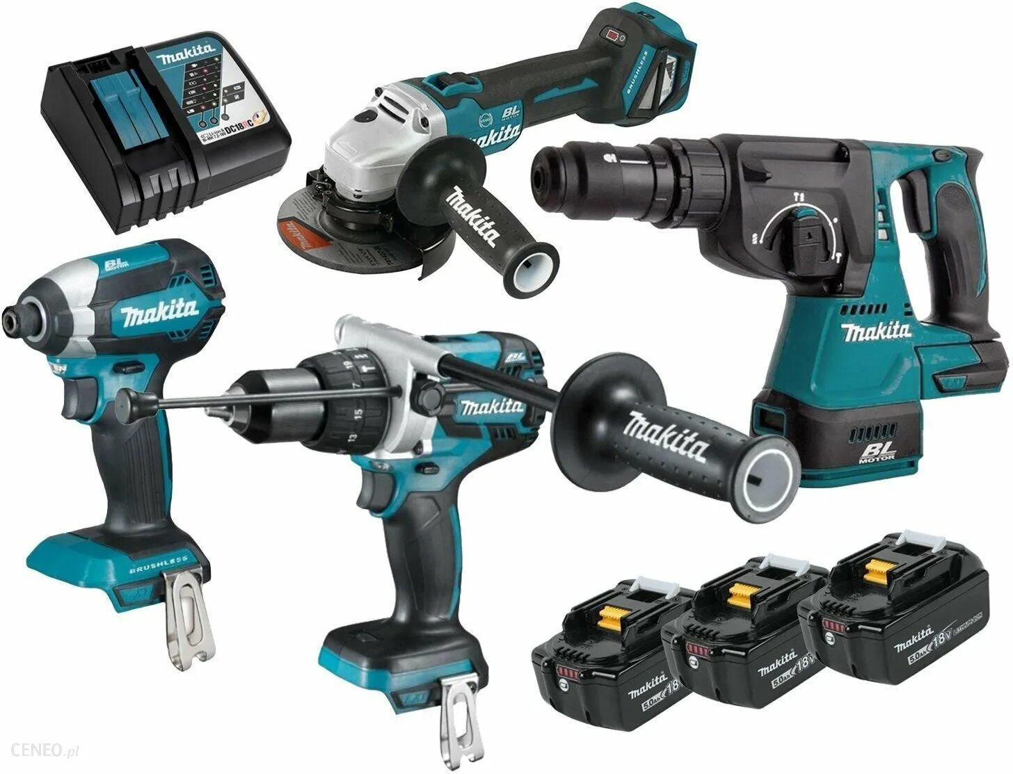 Аккумуляторный 3в1. Аккумуляторный инструмент makita 18v. набор электроинструмента makita 4в1. перфоратор+шуруповерт+болгарка+гайковерт makita. набор аккумуляторного инструмента makita 3в1.