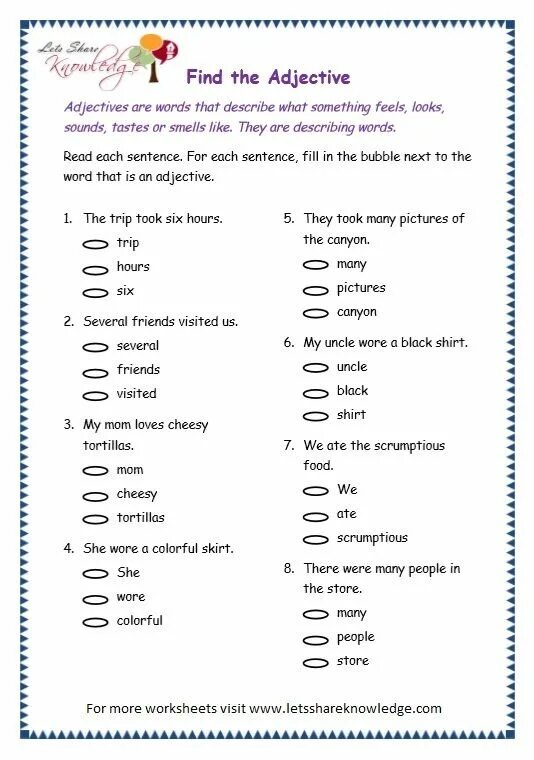 Adjectives Worksheets. Adjective Worksheets 3 Grade. Adjective Grade 4 Worksheet. Adjectives Worksheets for Kids. Choose the best adjective