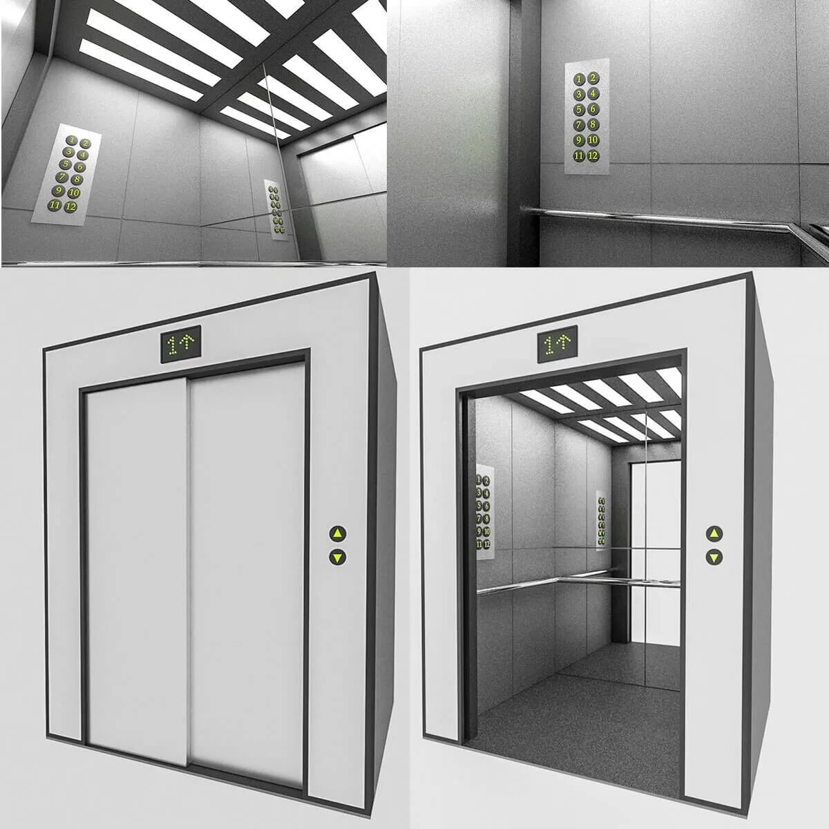 Включи лифт 3. Лифт модель 3ds Max. 3д модель лифта скетчап. Лифт Лоу Поли. 3ds Max моделирование лифта.