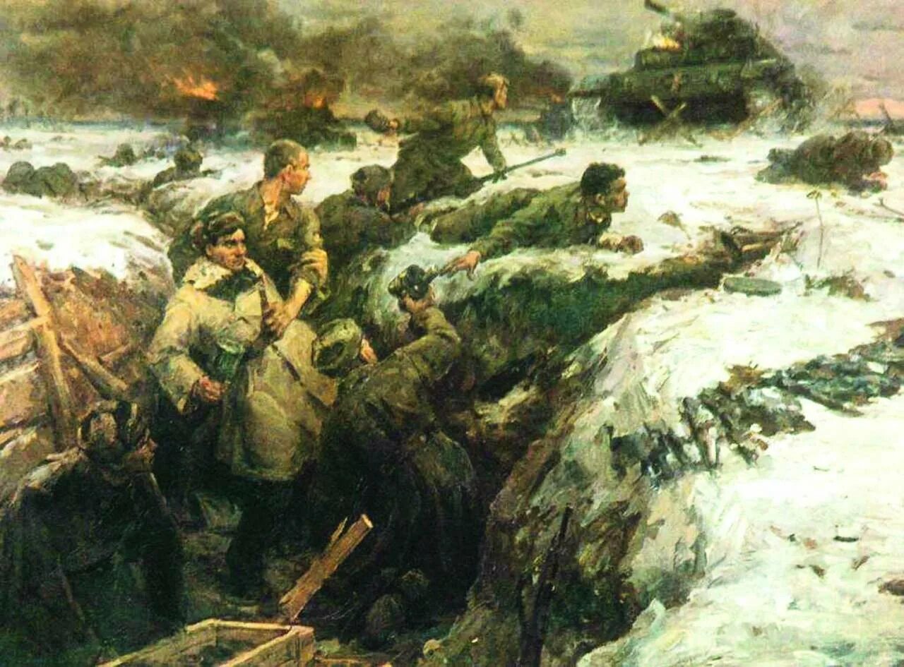 Сочинение утром три танка пошли в атаку. Подвиг 28 героев-Панфиловцев. Битва за Москву 1941 28 Панфиловцев. 28 Панфиловцев подвиг. Картина 28 героев Панфиловцев.