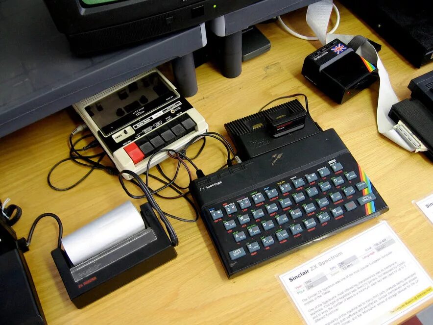 ZX Spectrum. Игровая приставка ZX Spectrum. ZX Spectrum 128k. ZX Spectrum 48.