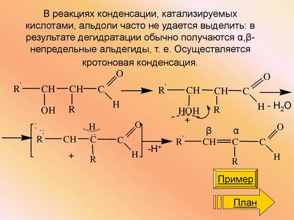Кротоновая кислота хлорирование. Кротоновая конденсация масляного альдегида. Реакция конденсации альдегидов. Кротоновая конденсация (в кислой среде при нагревании). Бромоводород с кислородом реакция