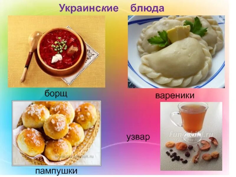 Меню обеда разных народов нашей страны. Национальные блюда народов. Украинская кухня национальные блюда. Украинская Национальная кухня презентация.