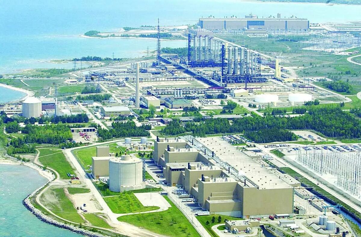 Какая электростанция самая крупная. АЭС Брюс. АЭС Брюс Канада. АЭС Касивадзаки-Карива (Япония). Bruce County АЭС.