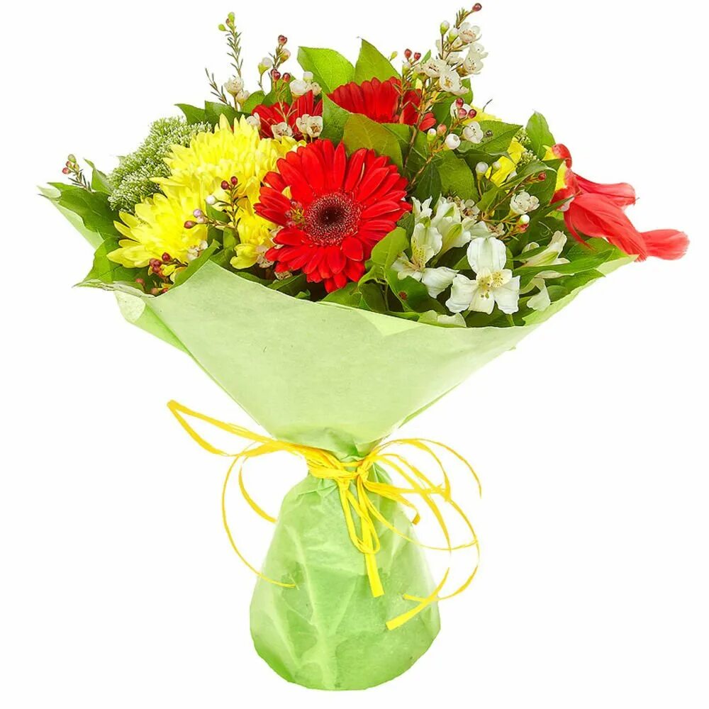 Букет гербер и статица. Сборный букет цветов. Сборные букеты. Хризантема ромашковая с розой букет. Простой букет на день рождения.