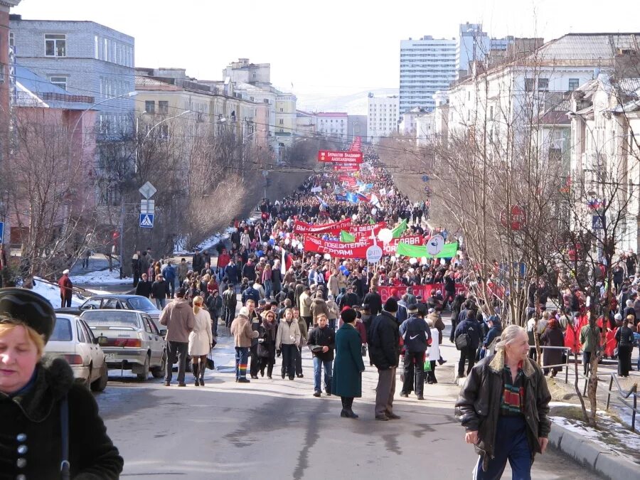 May Day Rally in Murmansk Barentsobserver