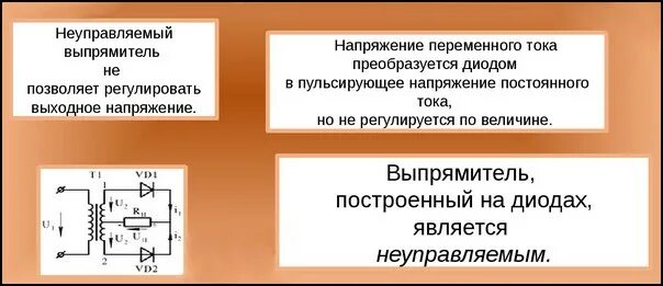 Выберите тип неуправляемых выпрямителей в электротехнике. Выберите тип неуправляемых выпрямителей в электротехнике
