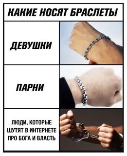 На какой руке парень носит резинку девушки