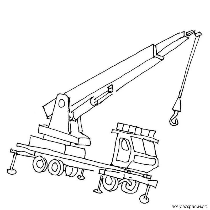 Подъемный кран раскраска. Кран раскраска для детей. Подъемный кран раскраска для детей. Автокран рисунок.