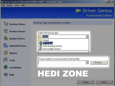 Up driver