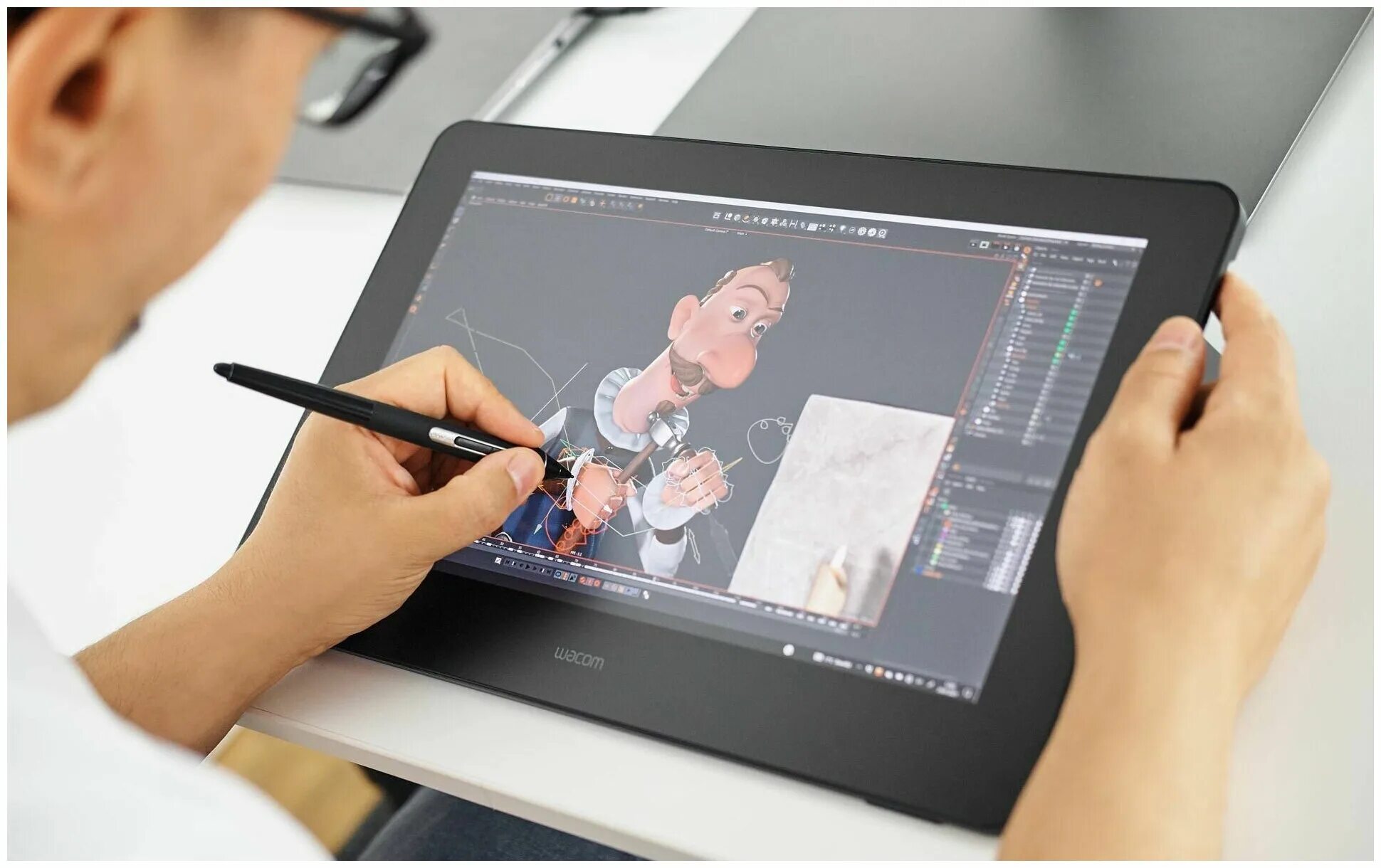 интерактивный дисплей wacom one (dtc133). интерактивный дисплей wacom one 13 (dtc133w0b). интерактивный дисплей wacom. Wacom one dtc133w0b.