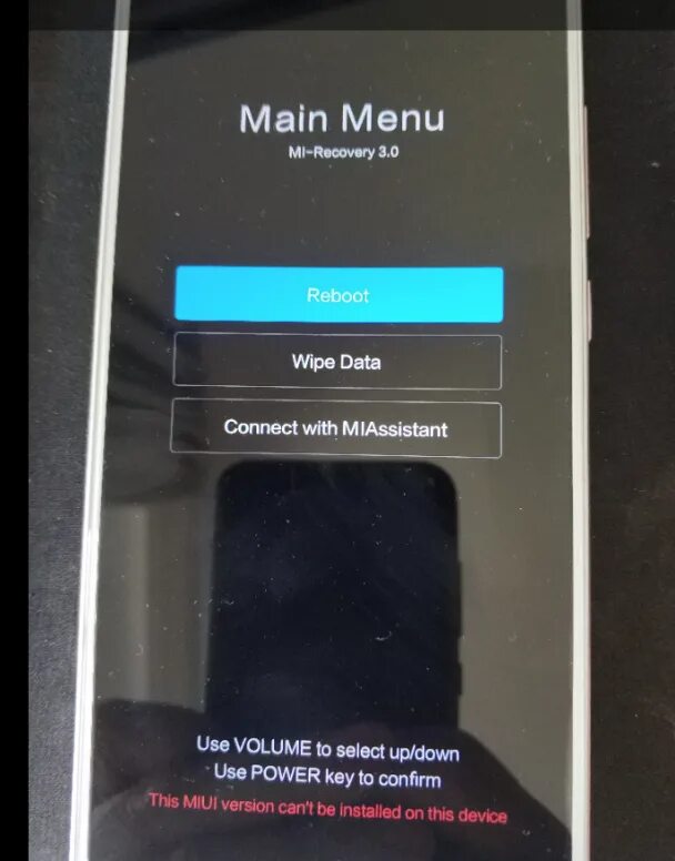 Connect with mi assistant. Рекавери 5.0 Сяоми. Меню Xiaomi Recovery 5.0. Xiaomi main menu Reboot wipe data. MIUI Recovery 5.0.