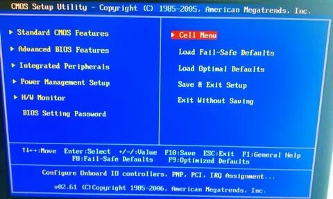 Setup utility 1985 2005
