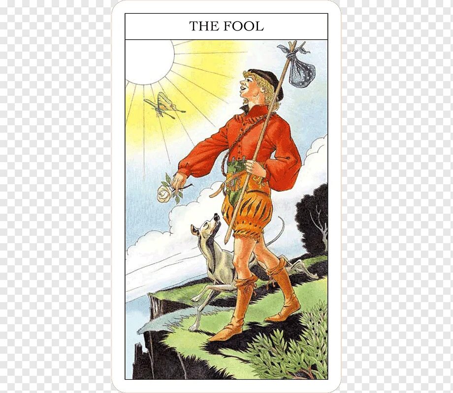 Шут таро значение в любви. The fool таро. sharman-caselli tarot. декамерон дурак таро. таро декамерон аркан шут.
