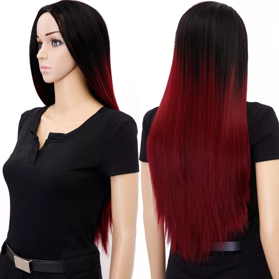 Фото волос черно красные. Окрашивание волос красный с черным. Волосы с красными прядями. Покраска волос черный с красным. Покрашенные пряди в красный.