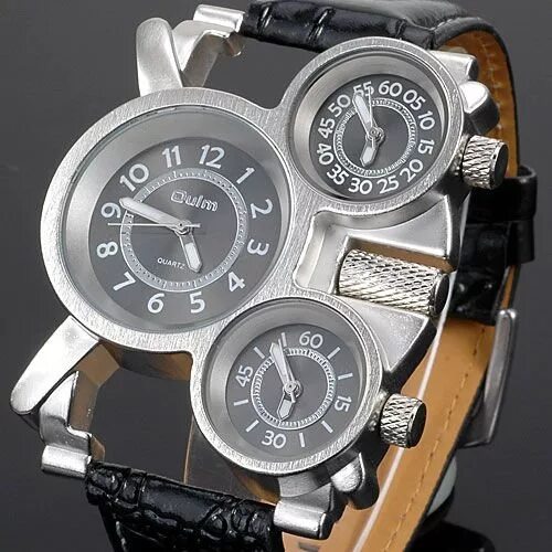 Часы тиссот с турбийоном. Часы с двойным циферблатом. Часы наручные oulm m3548. Часы с дополнительными циферблатами. Часы мужские с необычным циферблатом.