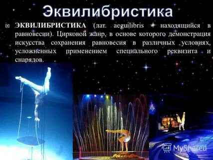 Жанры цирка