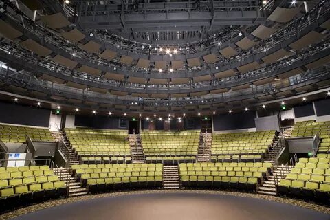 The theater center