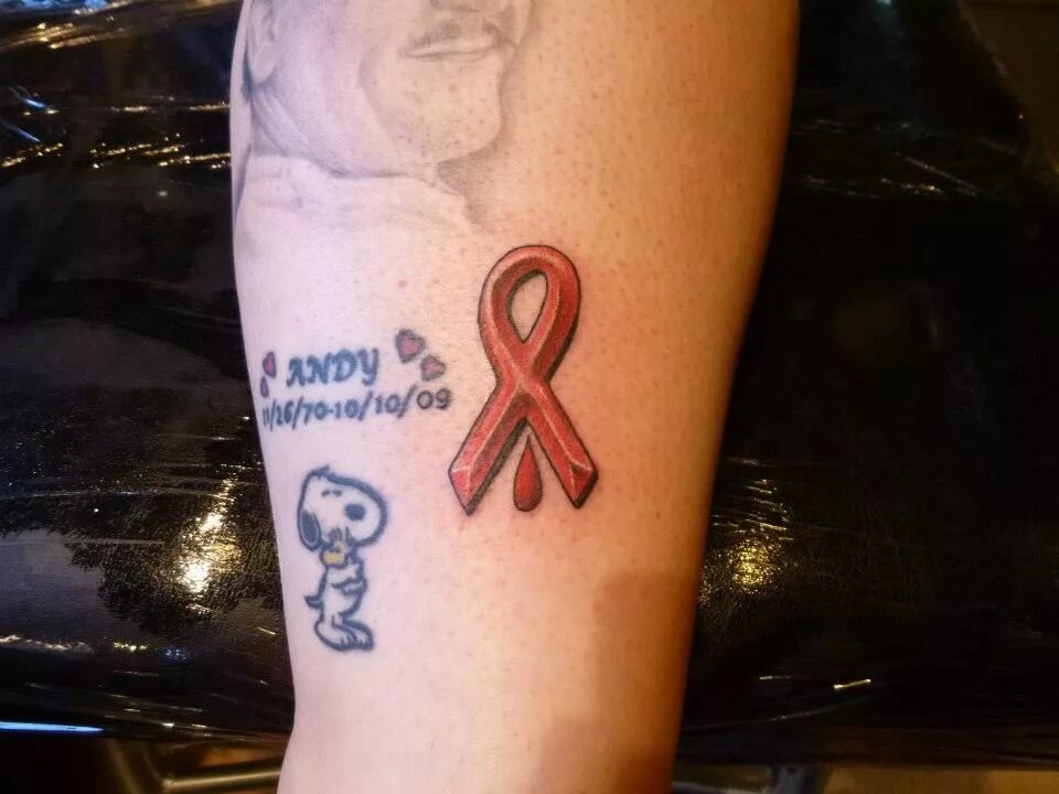 Татуировки ВИЧ инфицированных.