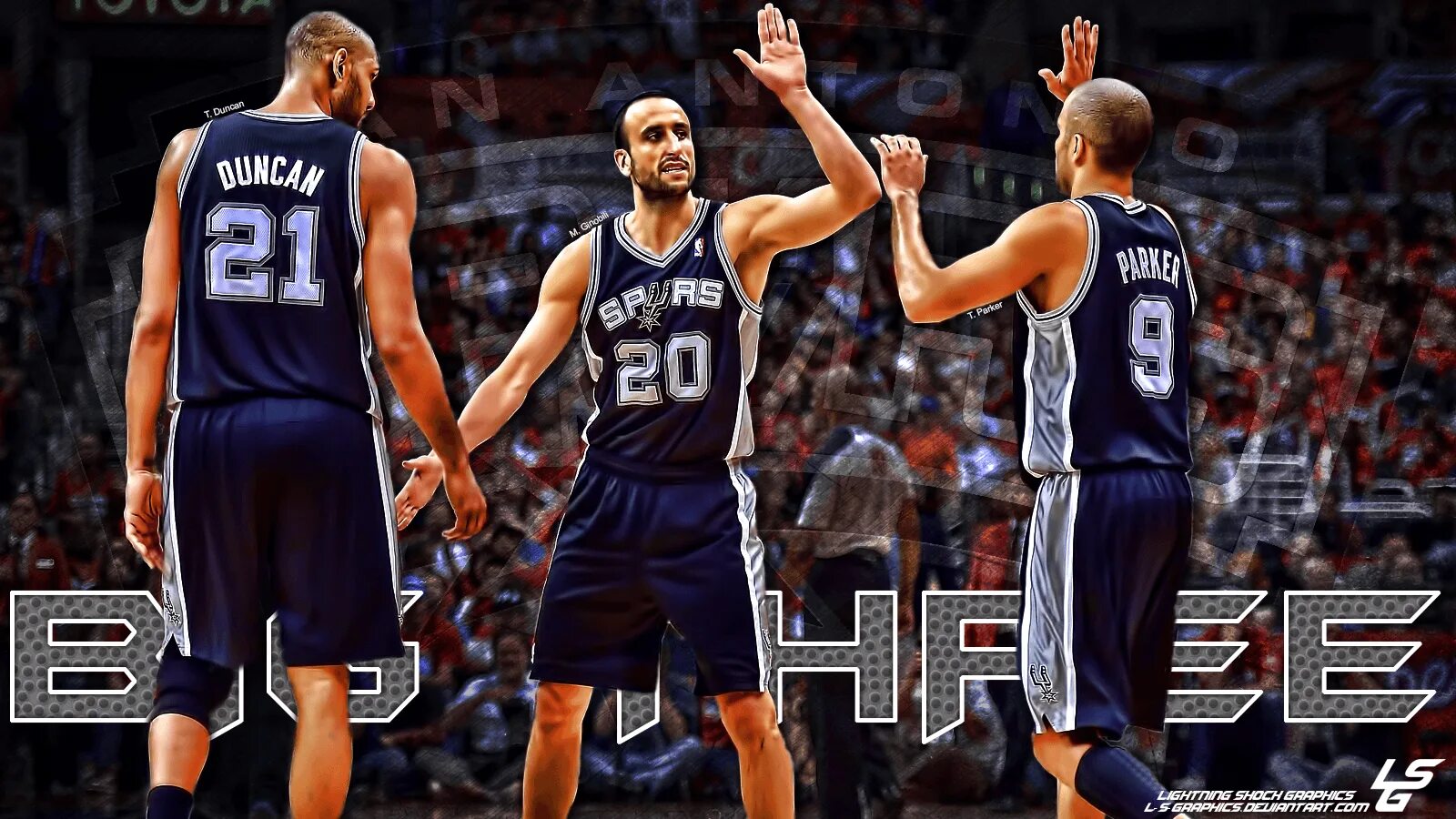 Big 3. Сан-антонио спёрс команда. san antonio spurs на аву. big three spurs. сан антонио трилогия.