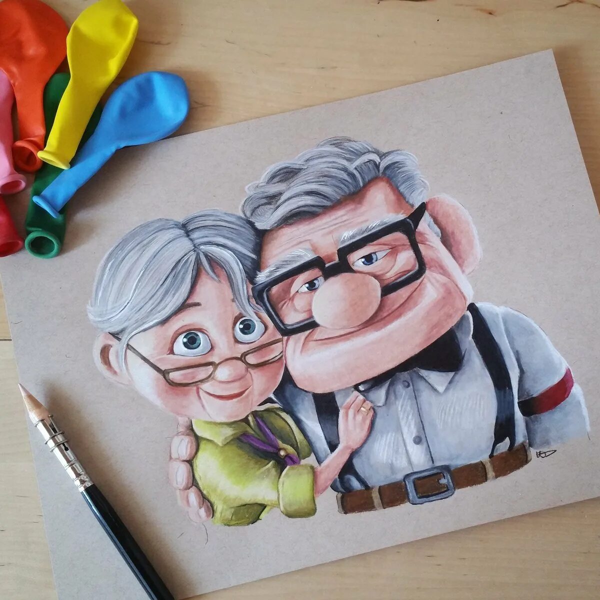 Что можно дедушке нарисовать на день рождения. Подарок бабушке и дедушке. Рисование подарок для бабушки. Подарок бабушке своими руками.