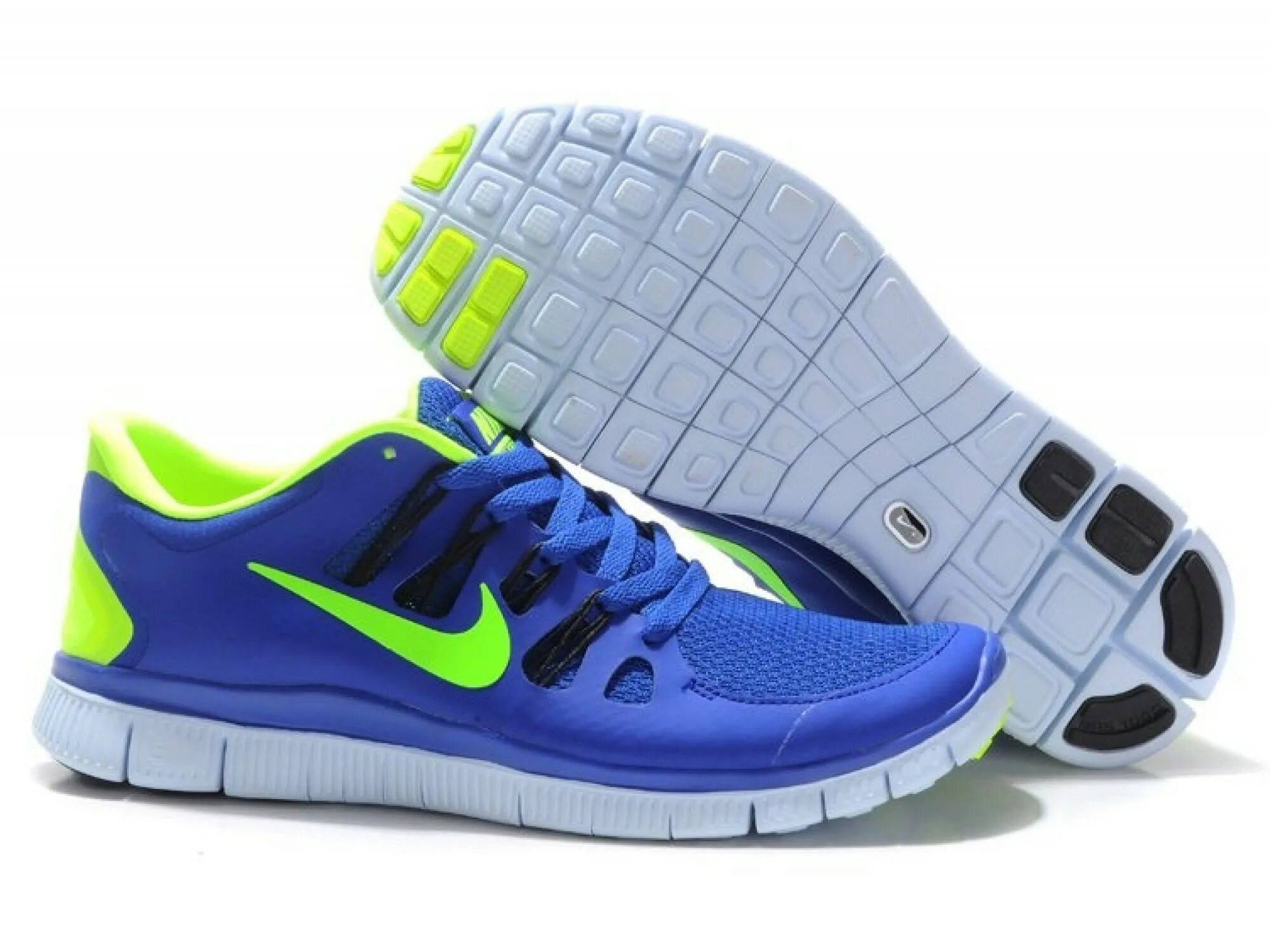 Какие найки лучше. Nike Run 5.0 Blue.