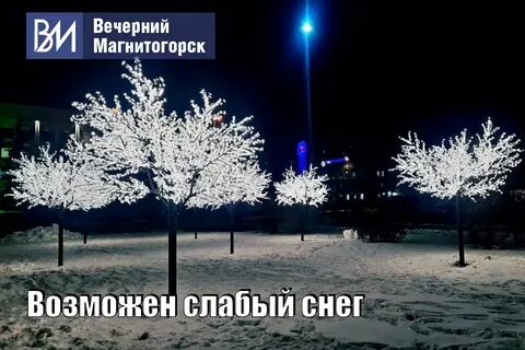 Завтра слабый снег