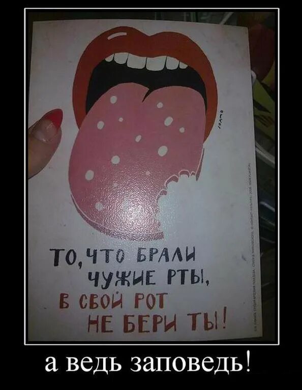 Не в ротик