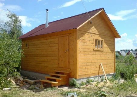 Бани из бруса недорого