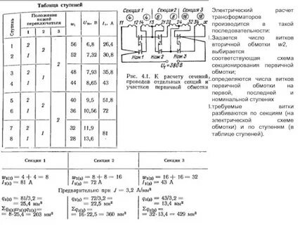 Число обмоток трансформатора