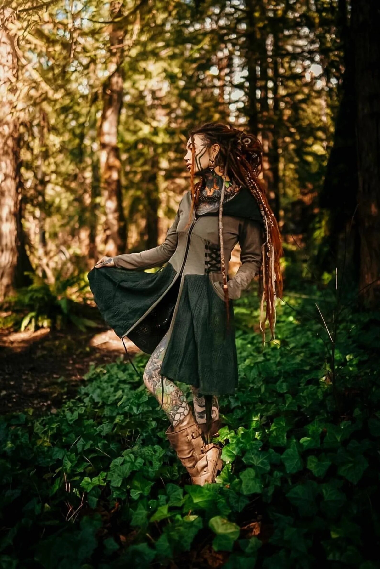 Лесная ведьма часть 1 том 1. Elven Forest одежда. Лесная ведьма косплей. Костюм Лесной ведьмы.