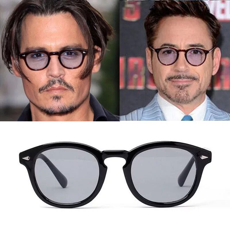 Очки солнцезащитные Джонни Депп. Противосолнечные очки Джонни Деппа. Джонни Депп панто очки. Солнцезащитные Джонни Депп.